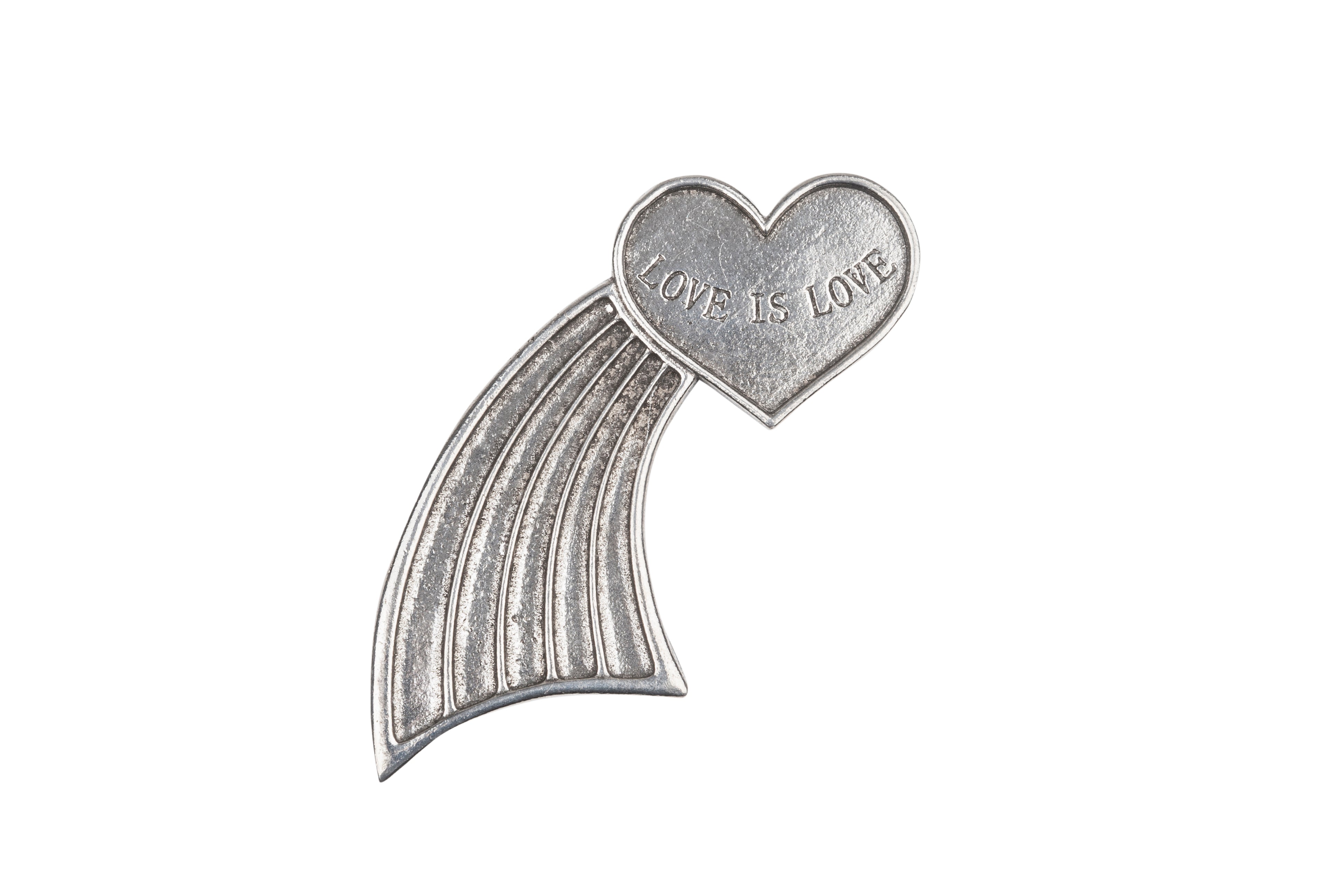 Progress Pride LGBTQ Pewter Kilt Pin